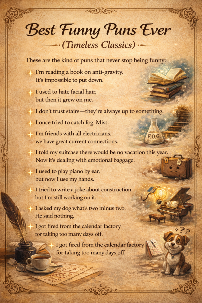 Best Funny Puns