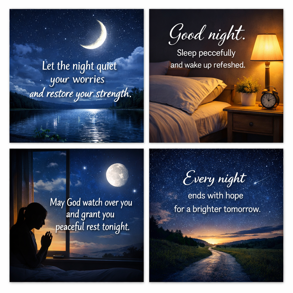 Peaceful Night Blessings