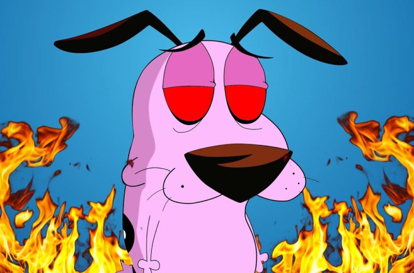  Be brave with the cowardly dog characters