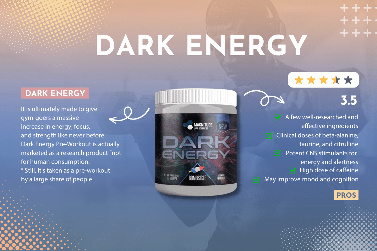 dark energy pre workout