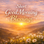 Short Good Morning Blessings